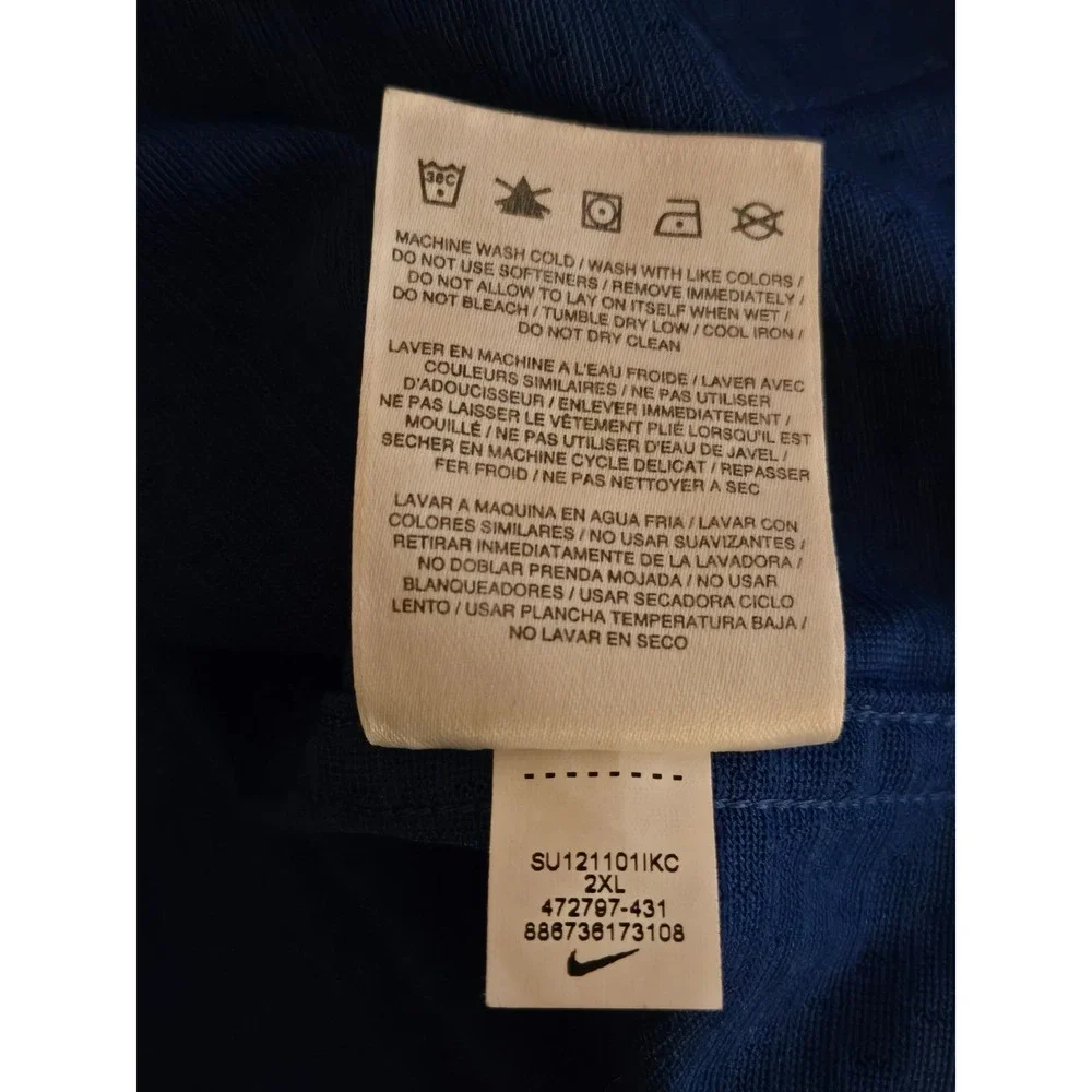 Nike Indianapolis Colts Mend XXL Andrew Luck #12 On Field Jersey Blue 472797-431